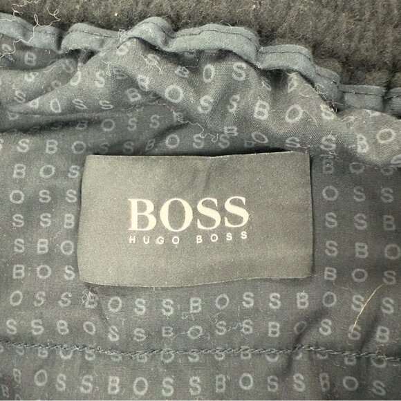 Hugo Boss Black 100% Wool Pants Men's Sz 30Rx27 Work Dress Pant Distressed - Picture 3 of 12